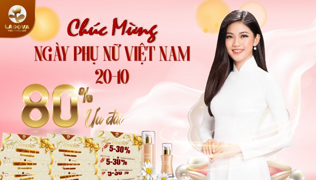 Siêu ưu đãi ngày Phụ nữ Việt Nam ngày 20-10